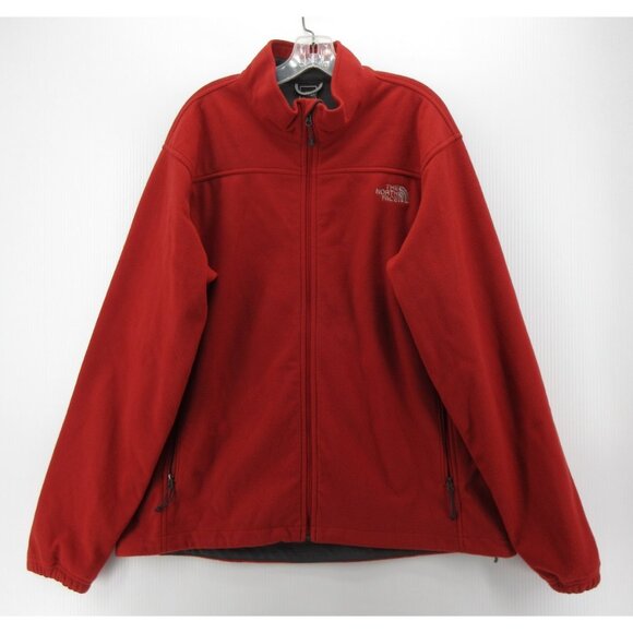 The North Face Jacket XL Fleece Windbreaker Coat Full Zip Hiking Logo - Picture 1 of 14